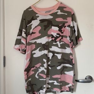 Supreme camouflage T-shirt